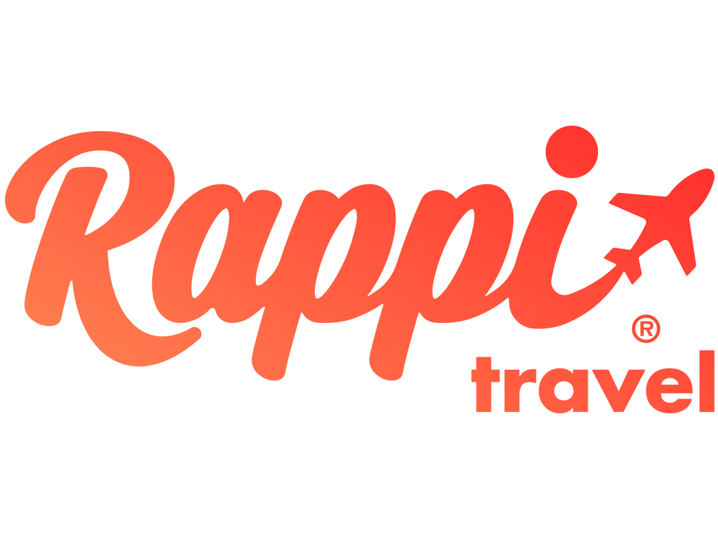 The logo rappi travel